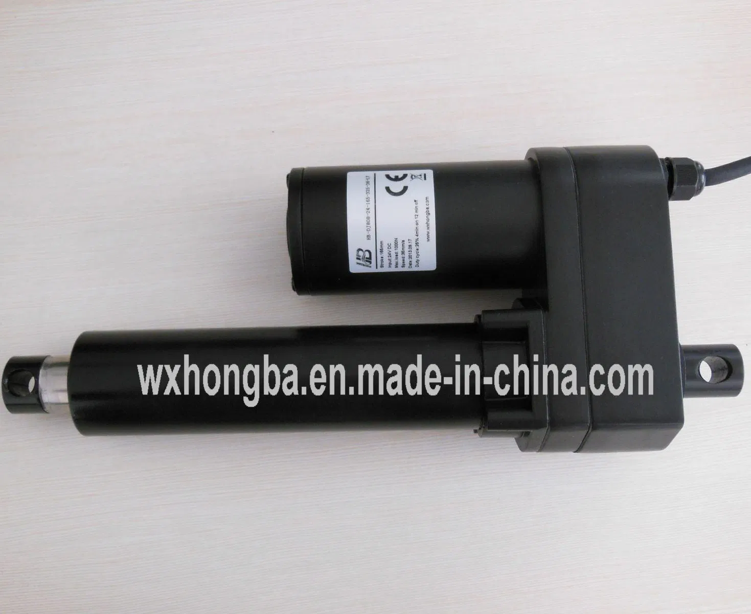 12V DC Electric Linear Actuator High Power Motor for Indurstrial Machinery Linear Actuator (HB-DJ808)