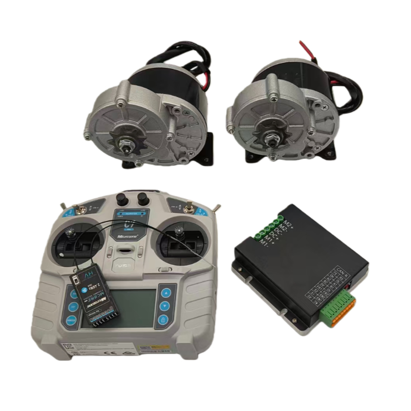 Dual Drive Motor Controller Compatible with 24V 36V 48V 250W 280rpm Brushed DC Motor