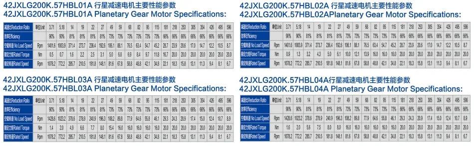 Motor Dimension Details