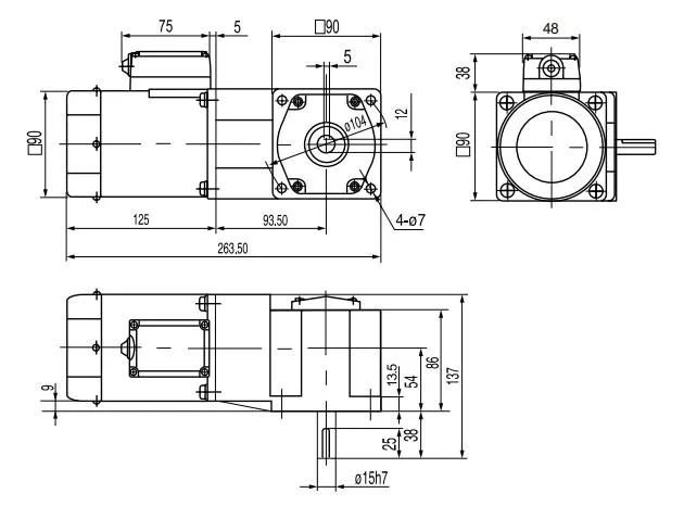 Right Angle Dimension