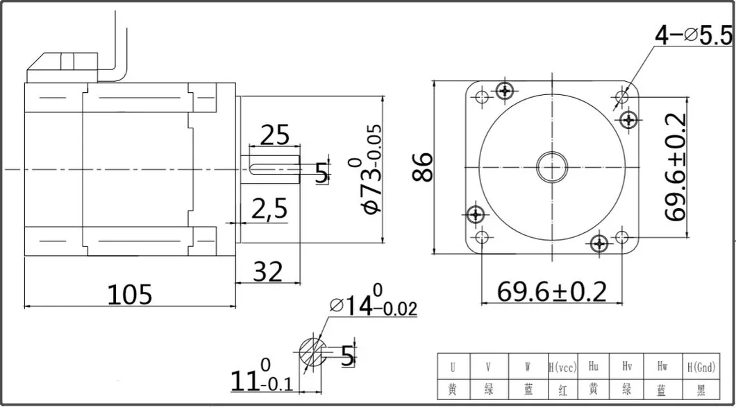 Electrical Specifications Drawing
