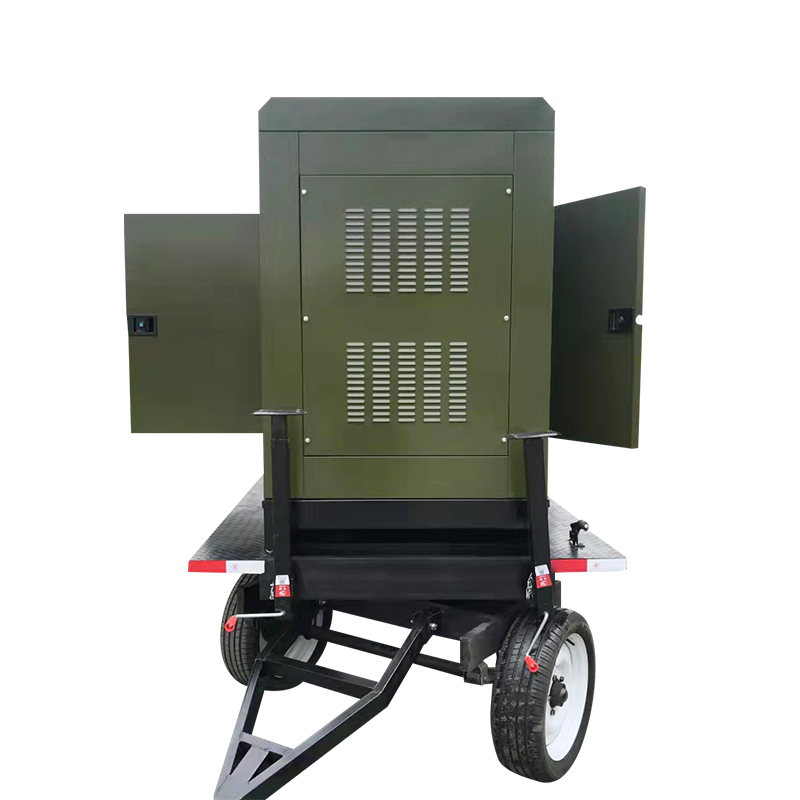 80kw 100kva Cummings Silent Three Phase Standby Pure Copper Brushless Alternator Mobile Diesel Electric Generator