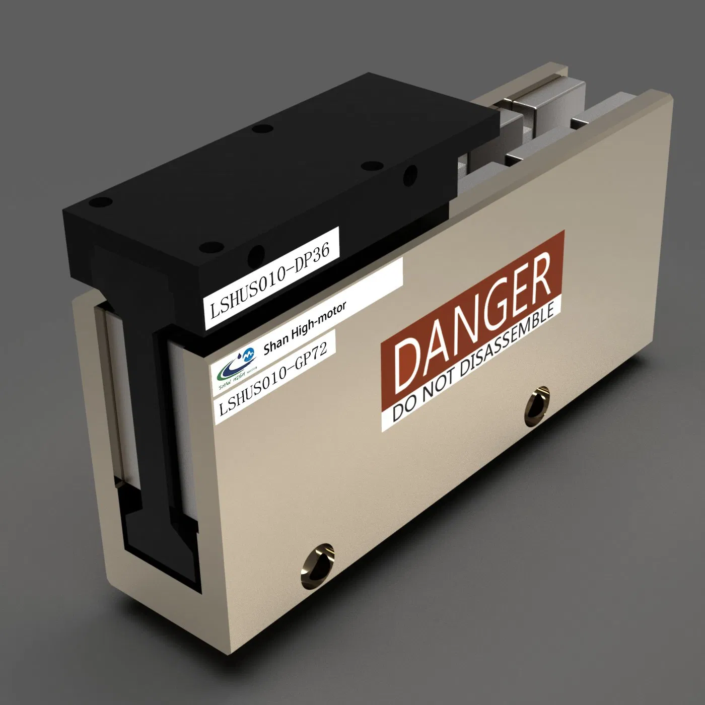 Bushless Linear Motor DC U Slot Ironless Linear Motor