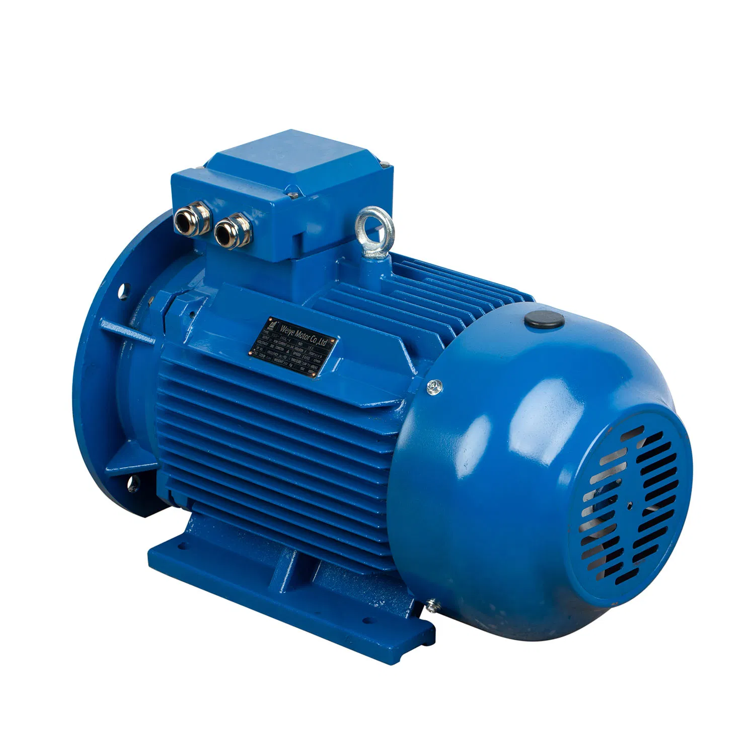 Factory High Effciency Three Phase Single Phase Industrial AC Induction Asynchronous Electric Motor