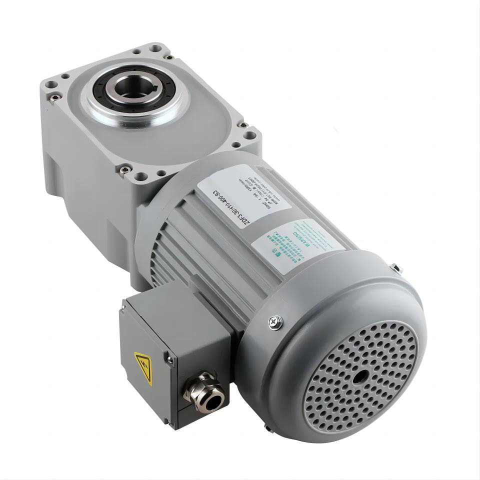 ZDF3 100W 200W 400W 750W 1500W 2200W Right Angle Hollow Solid Shaft Helical Gear Hypoid AC Geared Motor