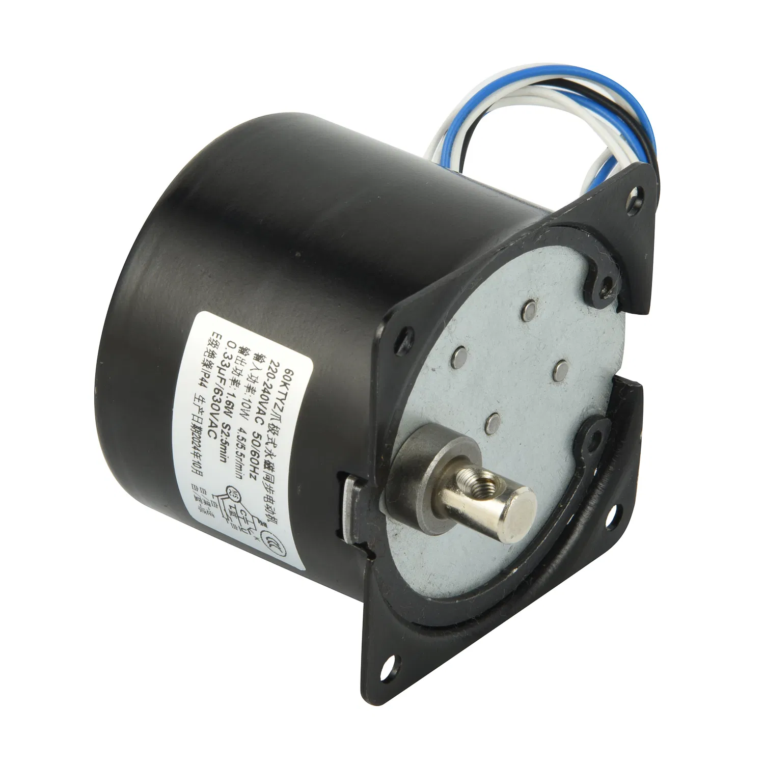 50ktyz High Torque AC Synchronous Motor 110V 220V 6W Low Rpm Reversible Gear Motor for BBQ, Electric Valve and Home Automation