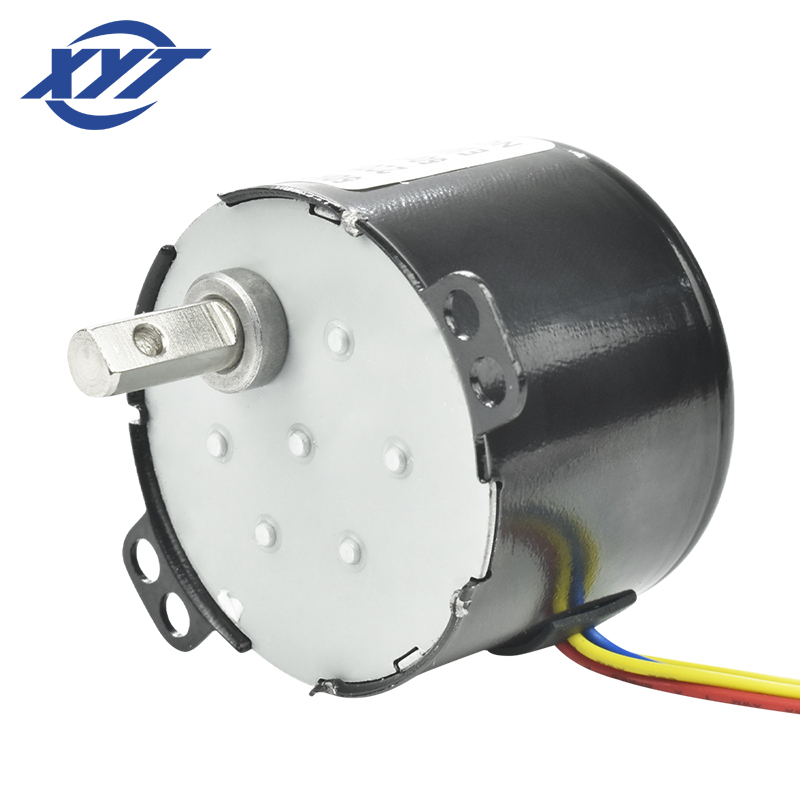 XYT 50KTYZ Mini AC Electric Motor Gearbox 220V Single-Phase 50Hz Low RPM 60 with Synchronous Motor for General Machinery