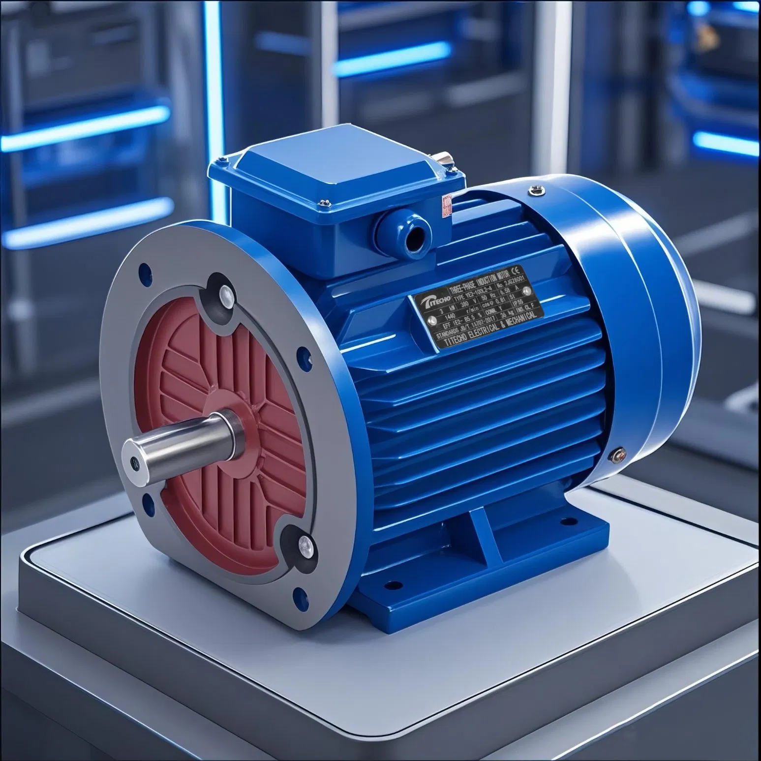 1HP 2HP 3HP 5HP 7.5HP 10HP 15HP 20HP 25HP 30HP 40HP 50HP 75HP 100HP Electric Motor Three Phase 220V/380V Asynchronous AC Induction Electric Motor