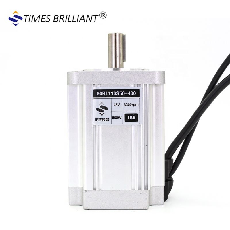 3000rpm High Speed 48V 500W BLDC Brushless DC Motor