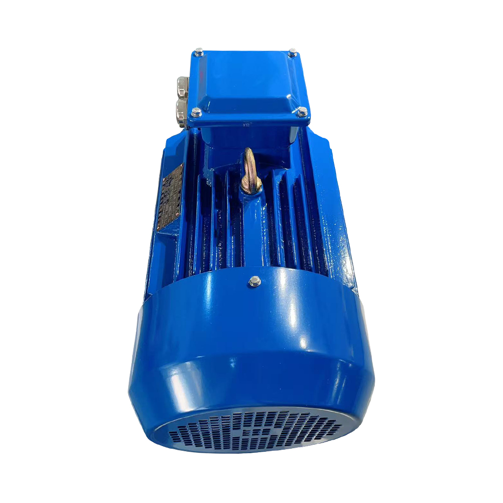 4 Pole Low Noise 1500 prm Flange Mounting Aluminum Shell three Phase ac motor