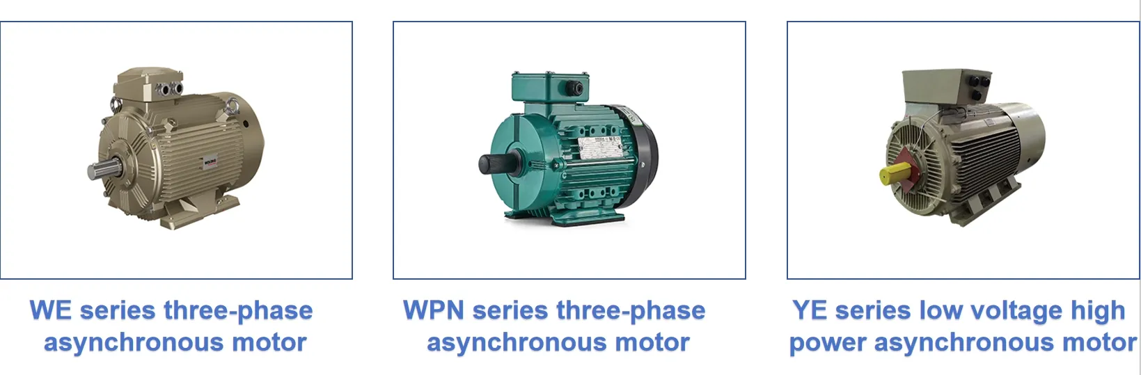 Three-Phase Asynchronous Motor Banner