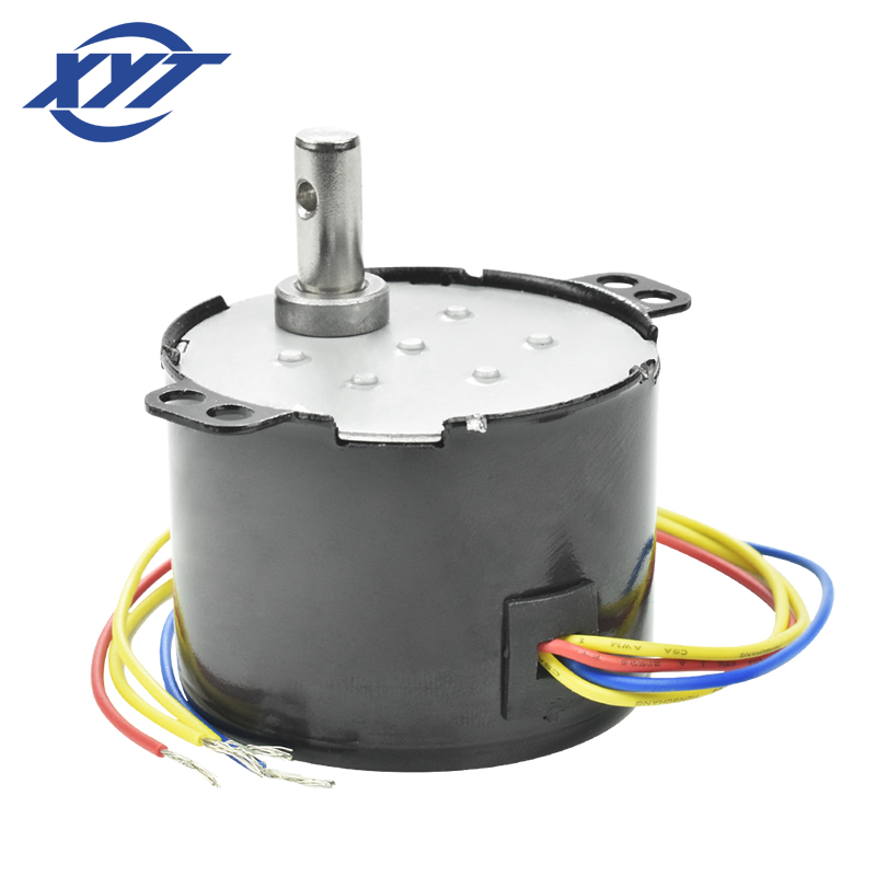XYT 50KTYZ Mini AC Electric Motor Gearbox 220V Single-Phase 50Hz Low RPM 60 with Synchronous Motor for General Machinery