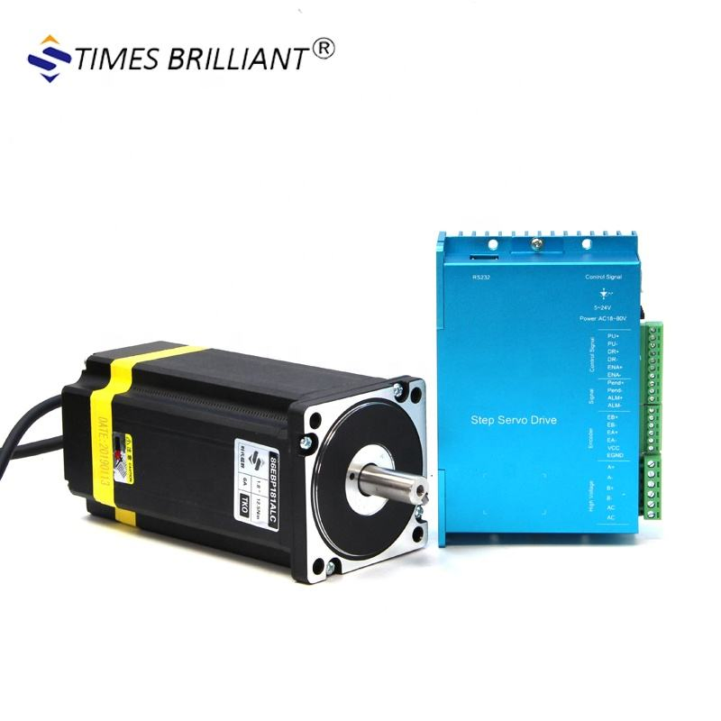 Closed Loop 12nm 86ebp181alc Stepper Motor with Driver for CNC