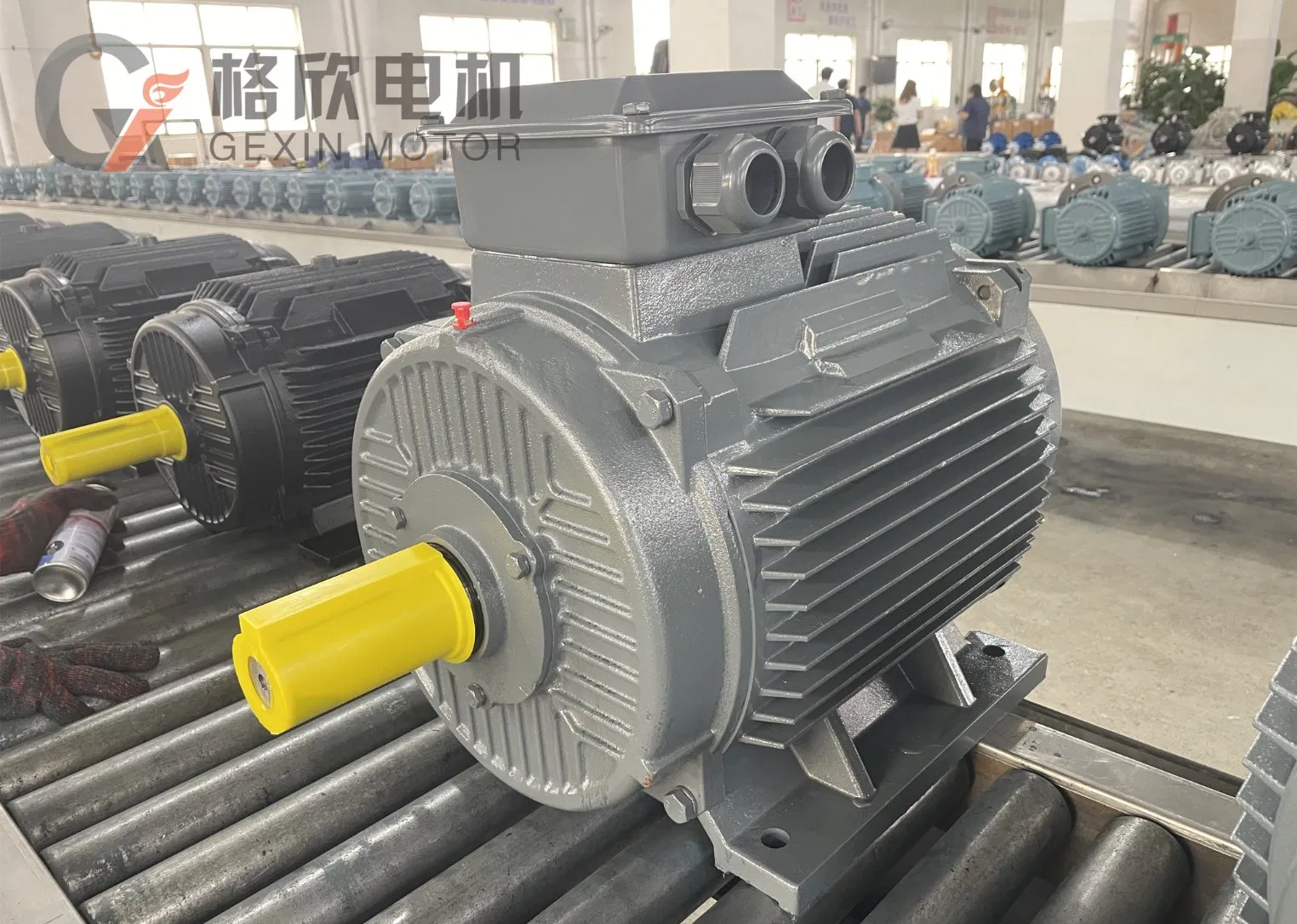 CE Approved 4kw 5.5HP 1500rpm AC Induction Electric Gear Motor