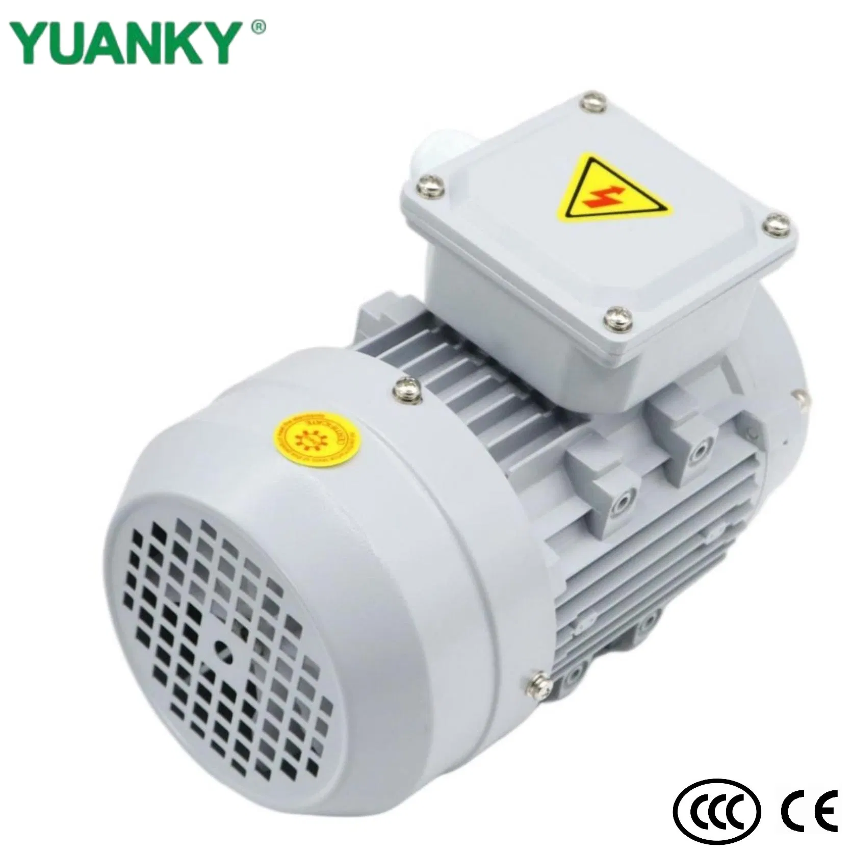 YUANKY YS Series 3-Phase Induction Motor 0.18kW-7.5kW, 1.69A-14.9A Square/Round Shell Motor