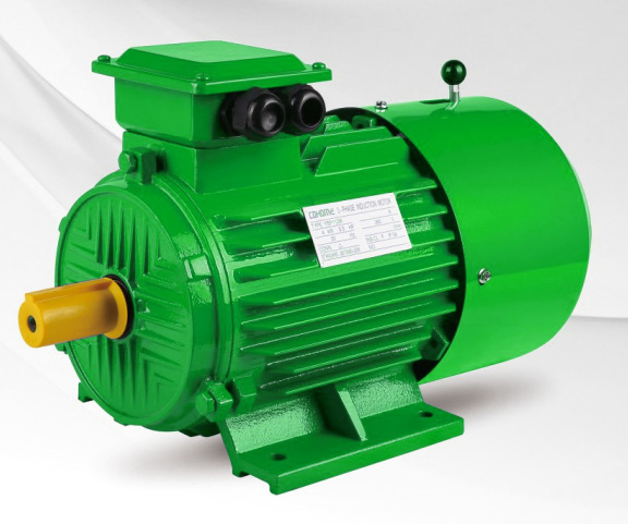 Variable Speed 3 Phase Asynchronous Motor 60Hz Cast Iron Housing CE/ISO Certified
