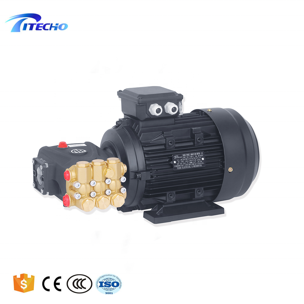 IE1,IE2,IE3 AC Asynchronous Induction Hollow Shaft Electric Motor For Pressure Washers