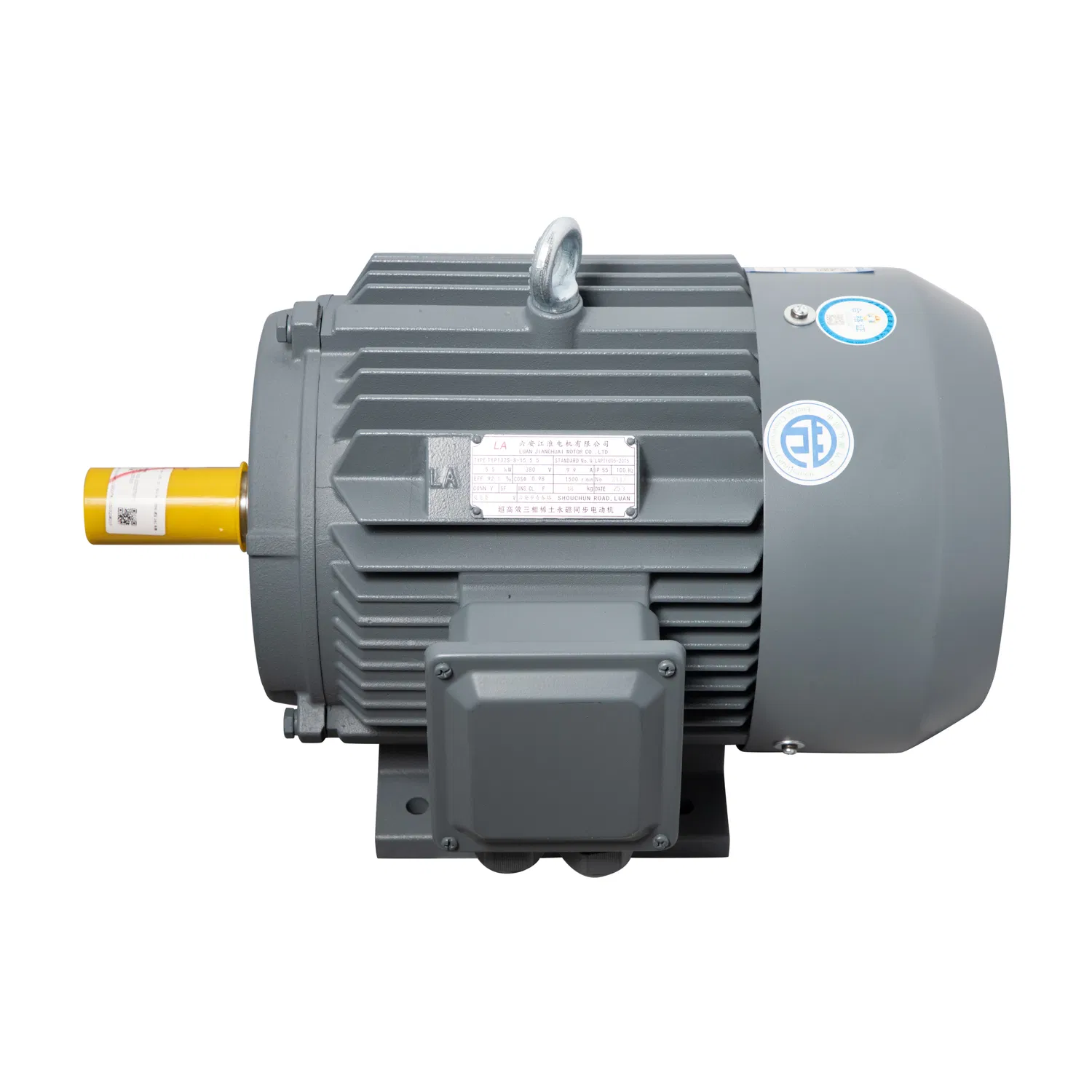 Typ-Series 132kw 380V 3phase Pmsm Permanent-Magnet Asynchronous Electric Motor for Industrial Washing-Machine