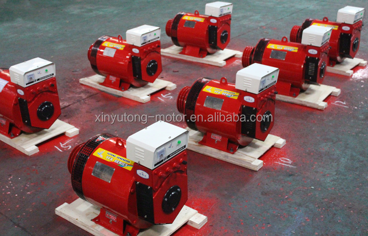100% Copper 3KW To 30kw 10kw Alternator 12.5kva Generator A.C. Synchronous Electric Generator Dynamo With AVR Pulley In Vietnam