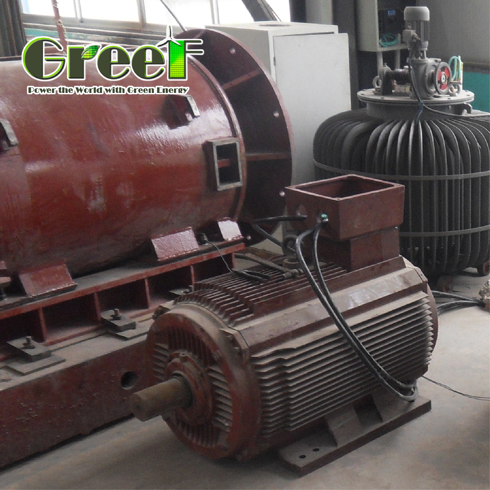 10KW 20KW 30KW Low RPM Permanent Magnet Generator, Three Phase AC Generator, Low RPM Alternator