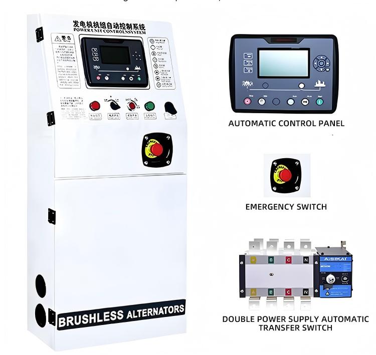 Engine ATS Super Silent Single Phase AC Trailer Diesel Generator Set 20kw 30kw 50kw 80kW Auto 50Hz 220V/380V For Cummins Yuchai