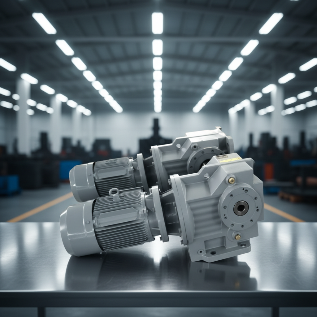 KAB87 15KW Hollow Shaft Gearreducer Motor