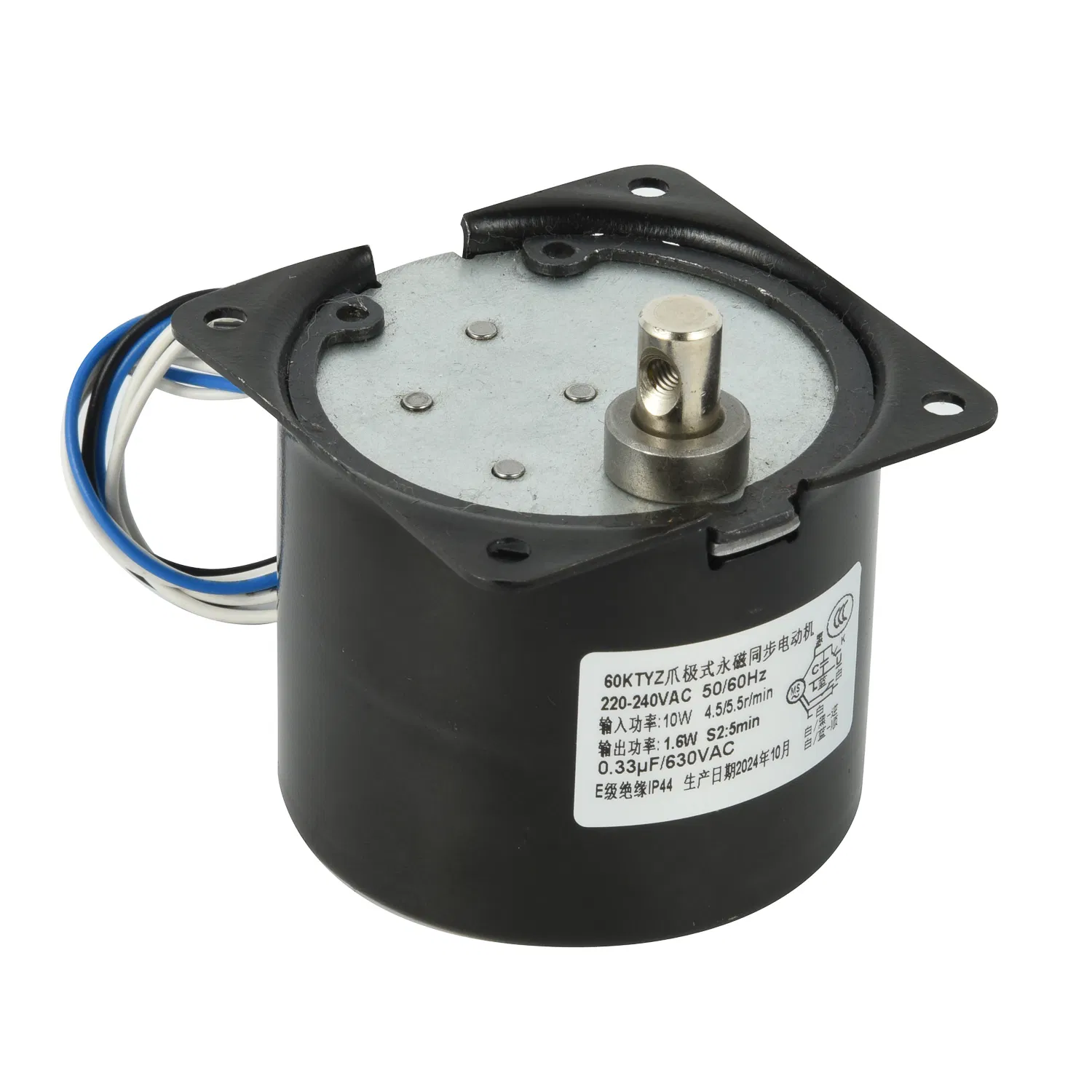 50ktyz High Torque AC Synchronous Motor 110V 220V 6W Low Rpm Reversible Gear Motor for BBQ, Electric Valve and Home Automation