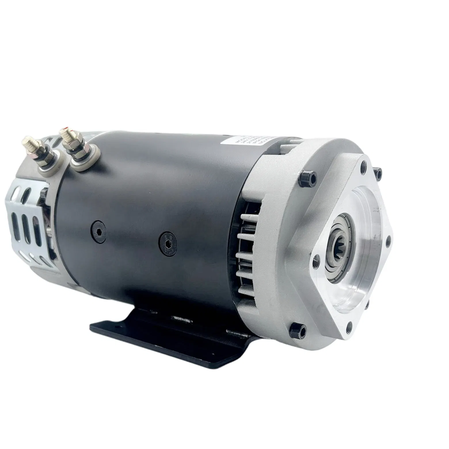 Long Bo DC Motor Electric Motor 24V 4.5kw for Forklift Lift, Drives Pump, Brushed Electric DC Motor for Automobile Tailboard