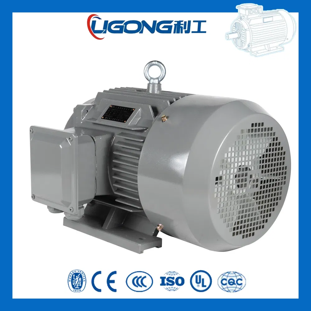 Yd-180L-8/6/4 Triple-Speed Speed Variable Yd Three-Phase Asynchronous Motor 7kw/9kw/12kw for Packaging Machinery