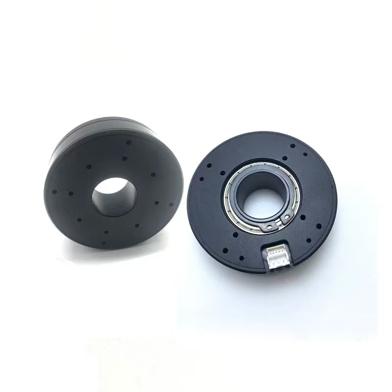 BM 3D Advertising Machine Gimbal DC 24V Through-Hole Motor Hollow Shaft ExternalRotor Brushless Drone Motor 3000rpm Speed