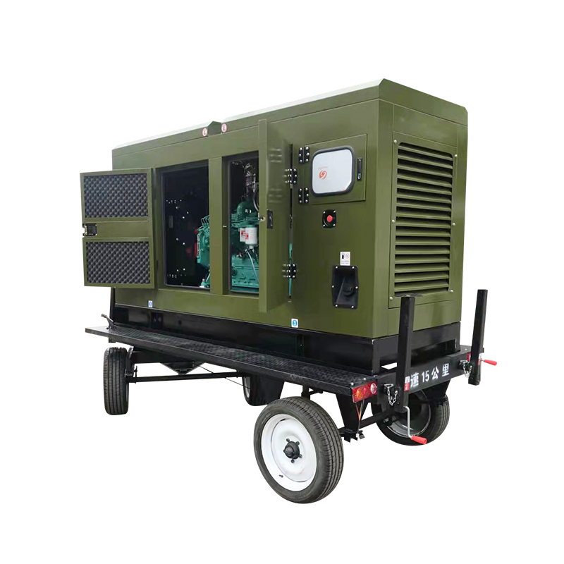 80kw 100kva Cummings Silent Three Phase Standby Pure Copper Brushless Alternator Mobile Diesel Electric Generator