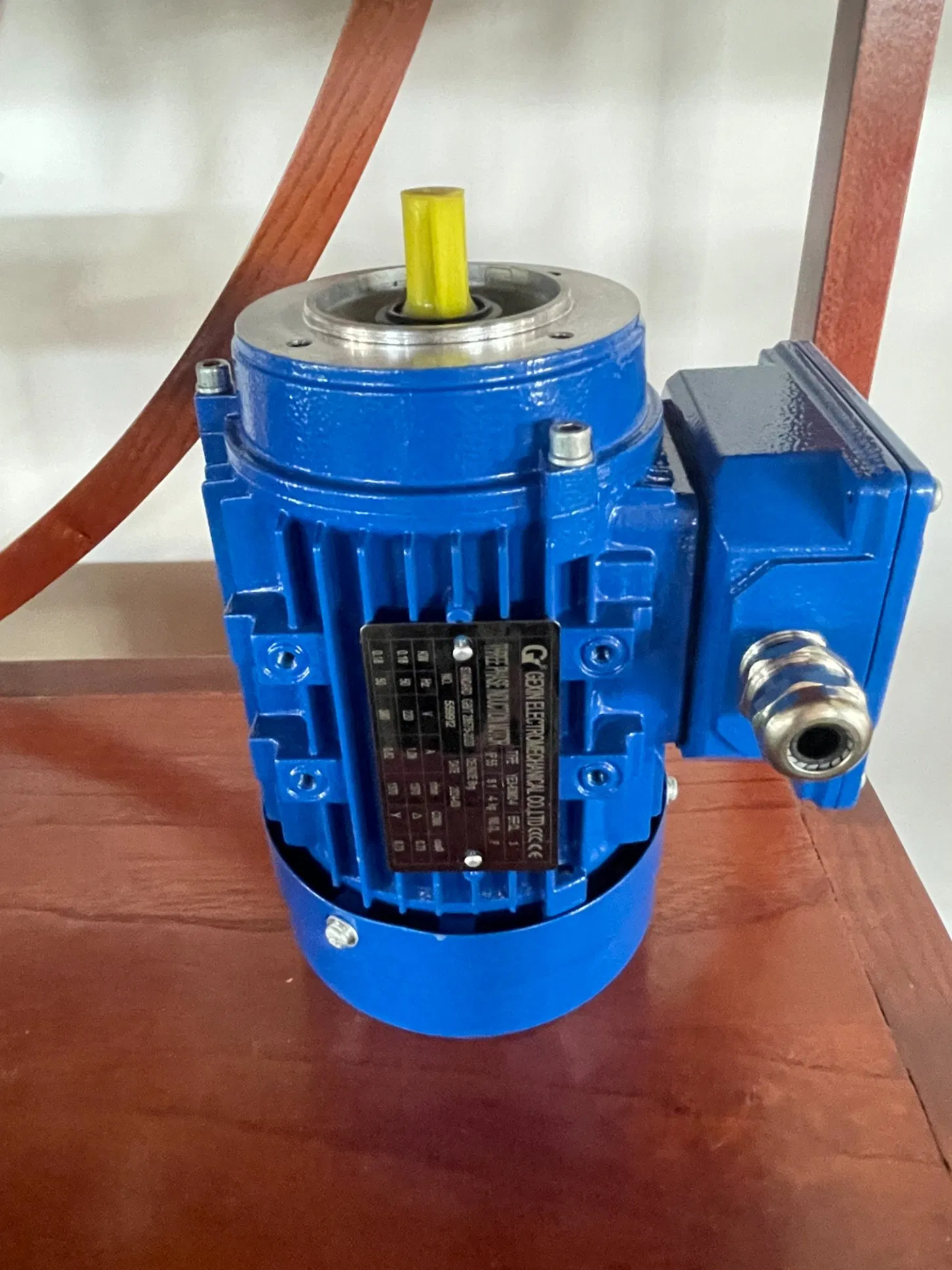 CE Approved 4kw 5.5HP 1500rpm AC Induction Electric Gear Motor