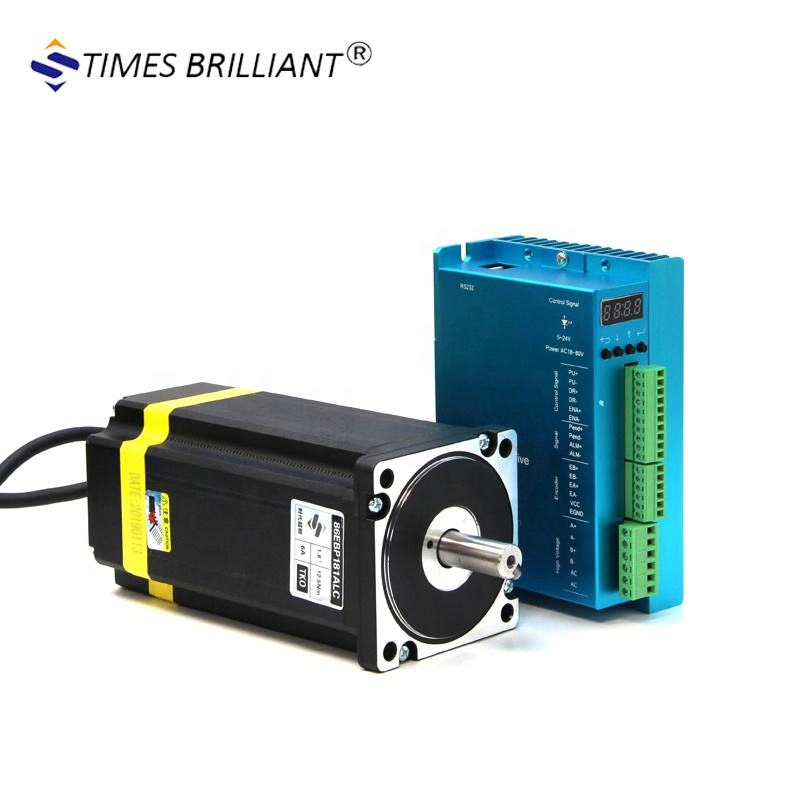 Closed Loop 12nm 86ebp181alc Stepper Motor with Driver for CNC