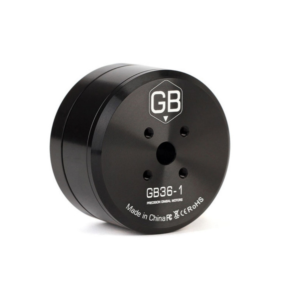 T-MOTOR GB36-1 KV50 Small Cogging Torque 3S-6S Hollow Shaft Professional Mini Brushless Gimbal Motor