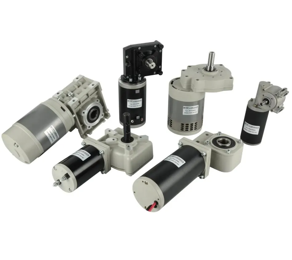 Hollow Shaft DC Worm Gear Motor