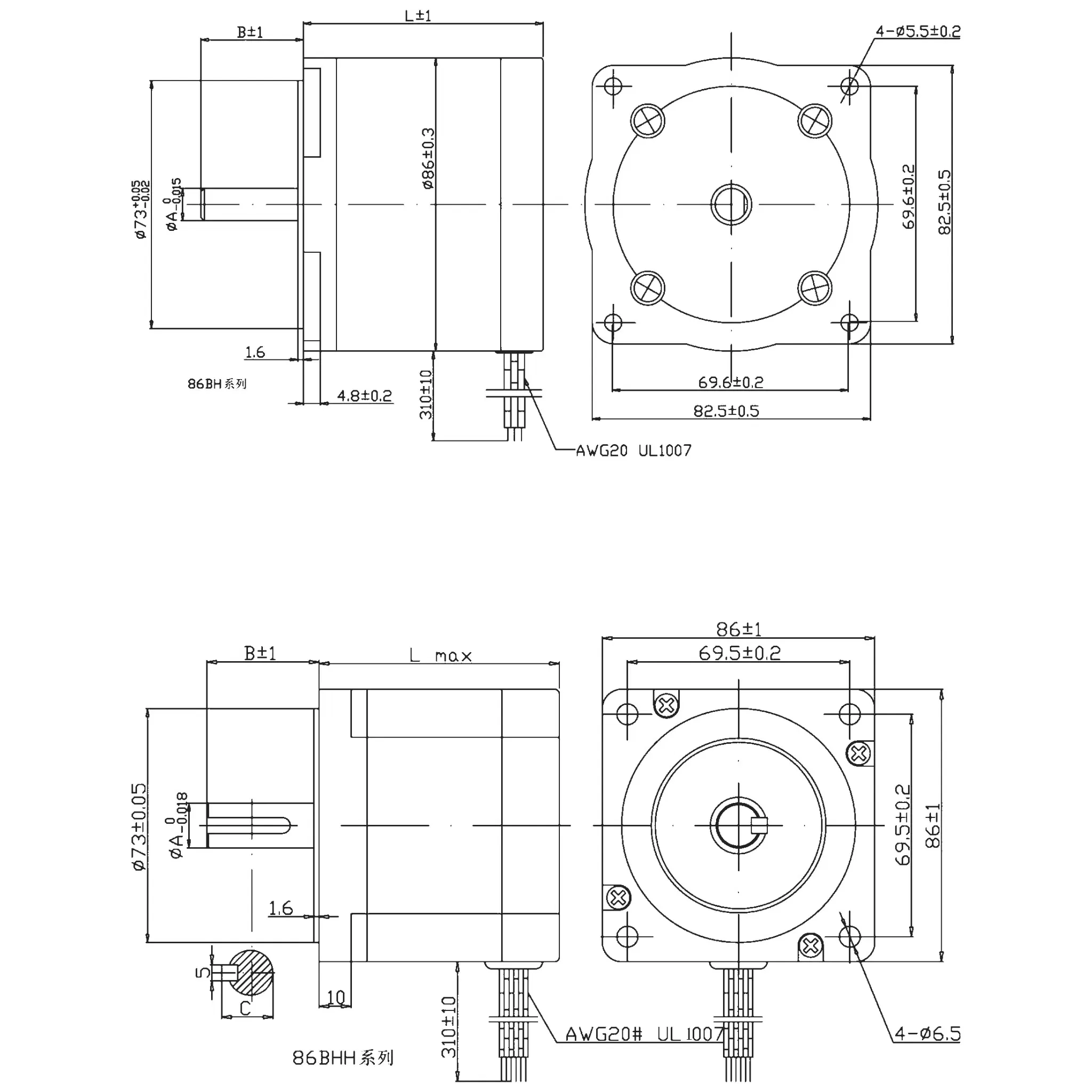 Low-Vibration High-Precision Hybrid Stepper Servo Motor for Embroidery Machines