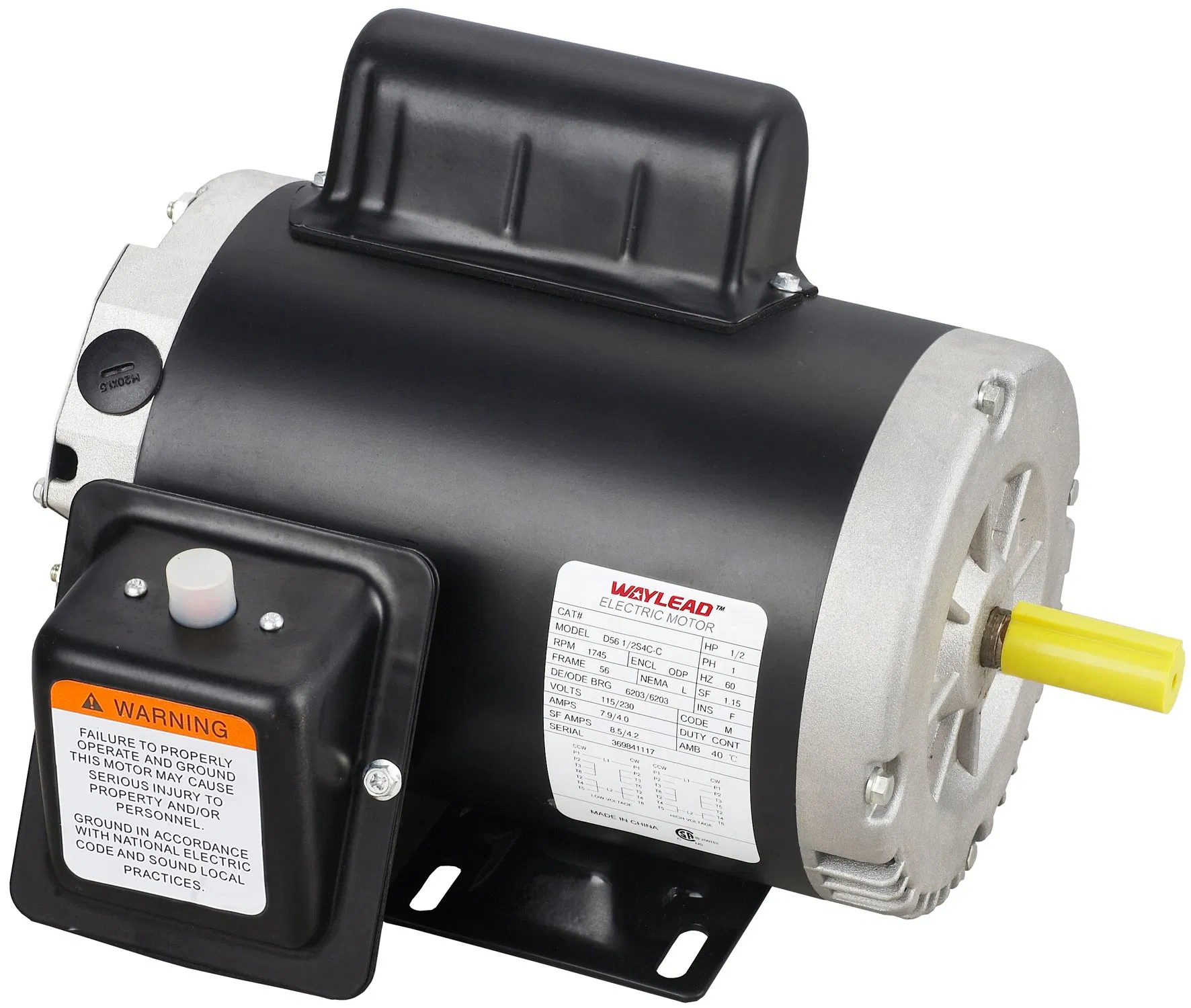 JADE Jade Nema Ac Single Phase Odp Motor With 115/230v