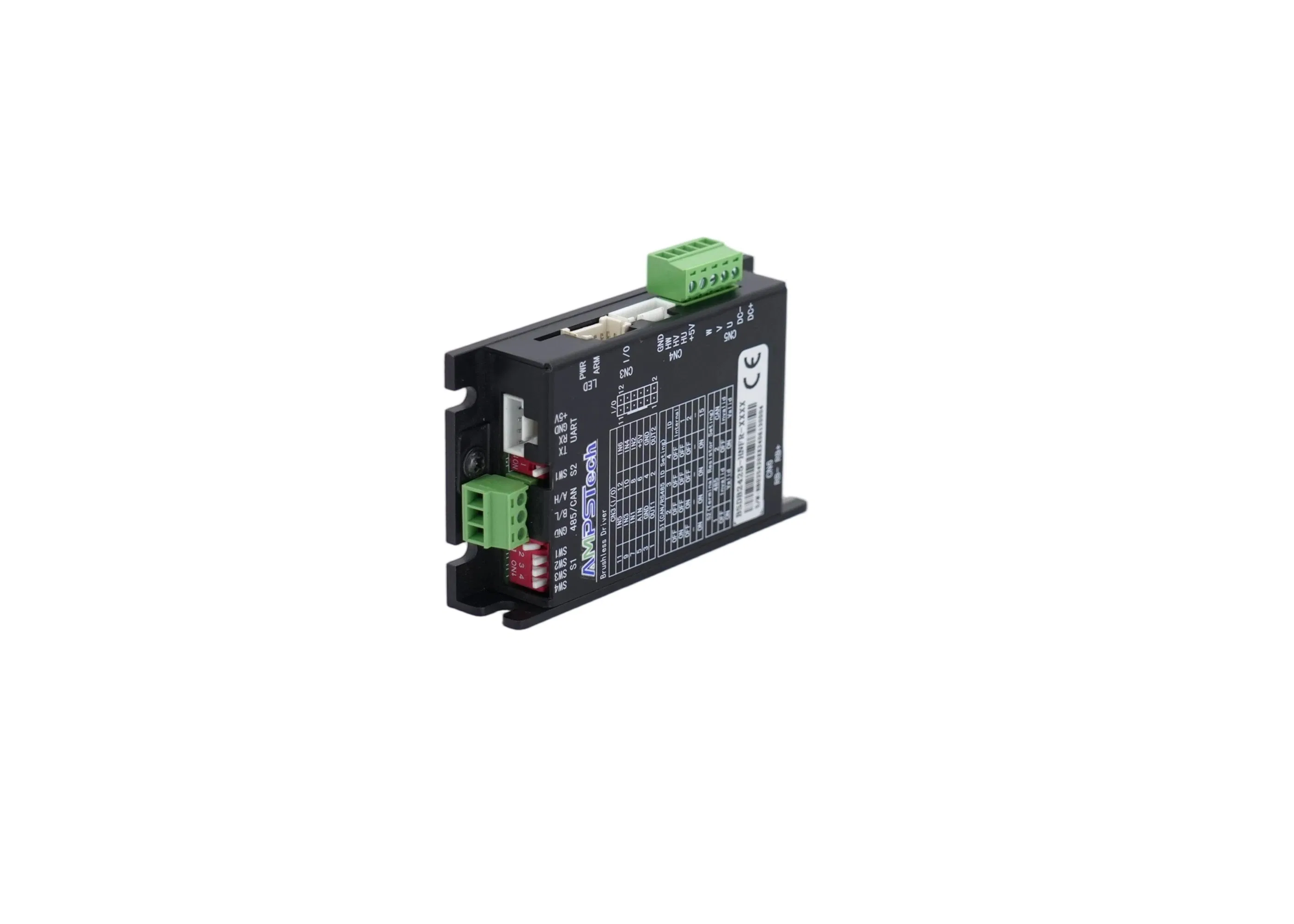 100W DC Brushless Driver 24V RS485 for BLDC Motor