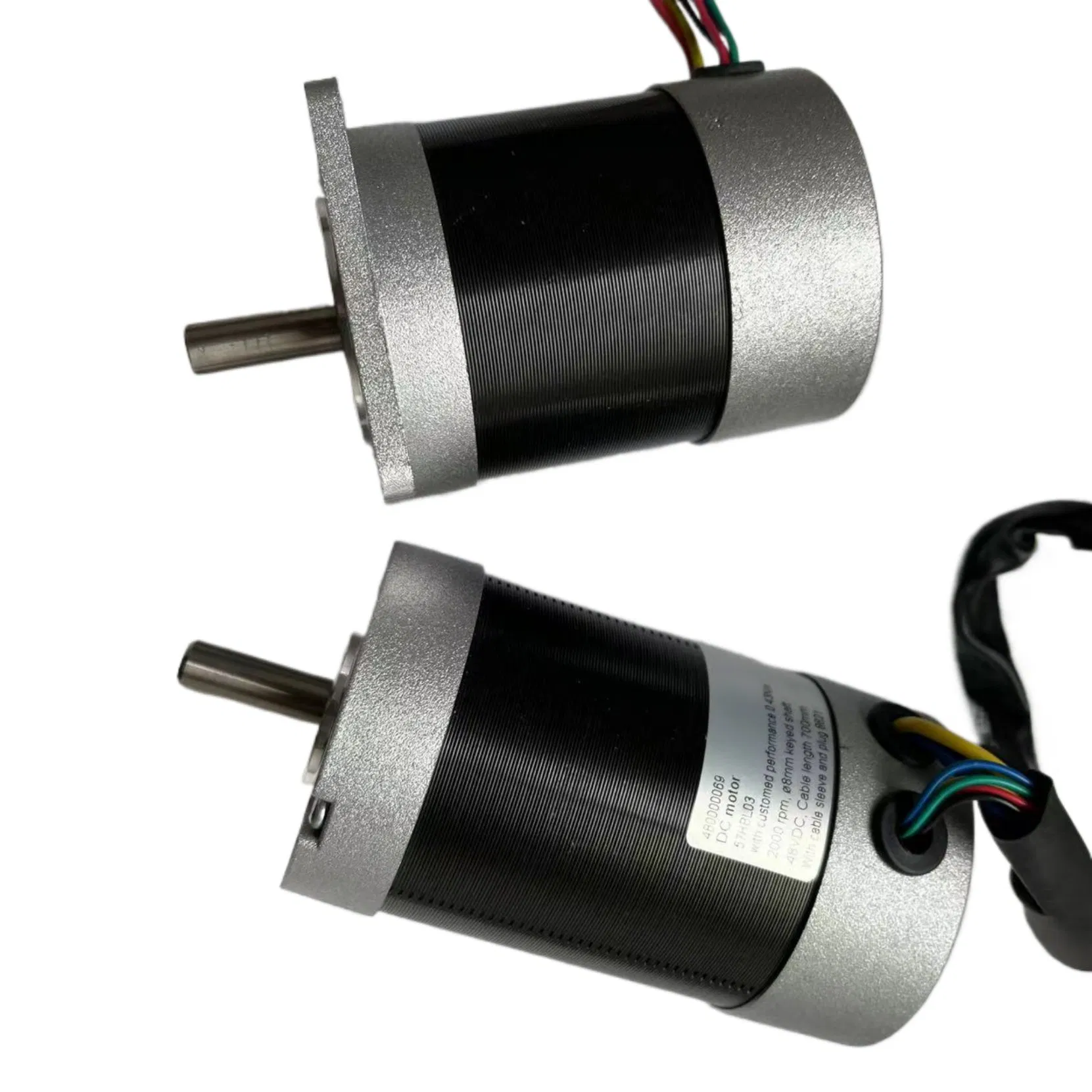 57mm High Torque Electrical Brushless DC Motor 24V 12V 36V 48V 60V 50W 100W 150W 200W Helical Planetary Gear BLDC Motor with Reducer Controller Brake Encoder