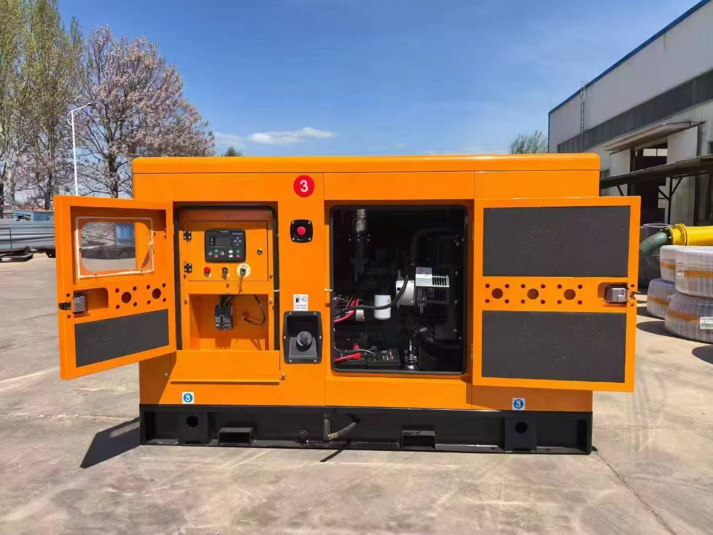 High Quality Weifang Ricardo 80kw 100kva Pure Copper Brushless Alternator Silent Diesel Generator For Office Building