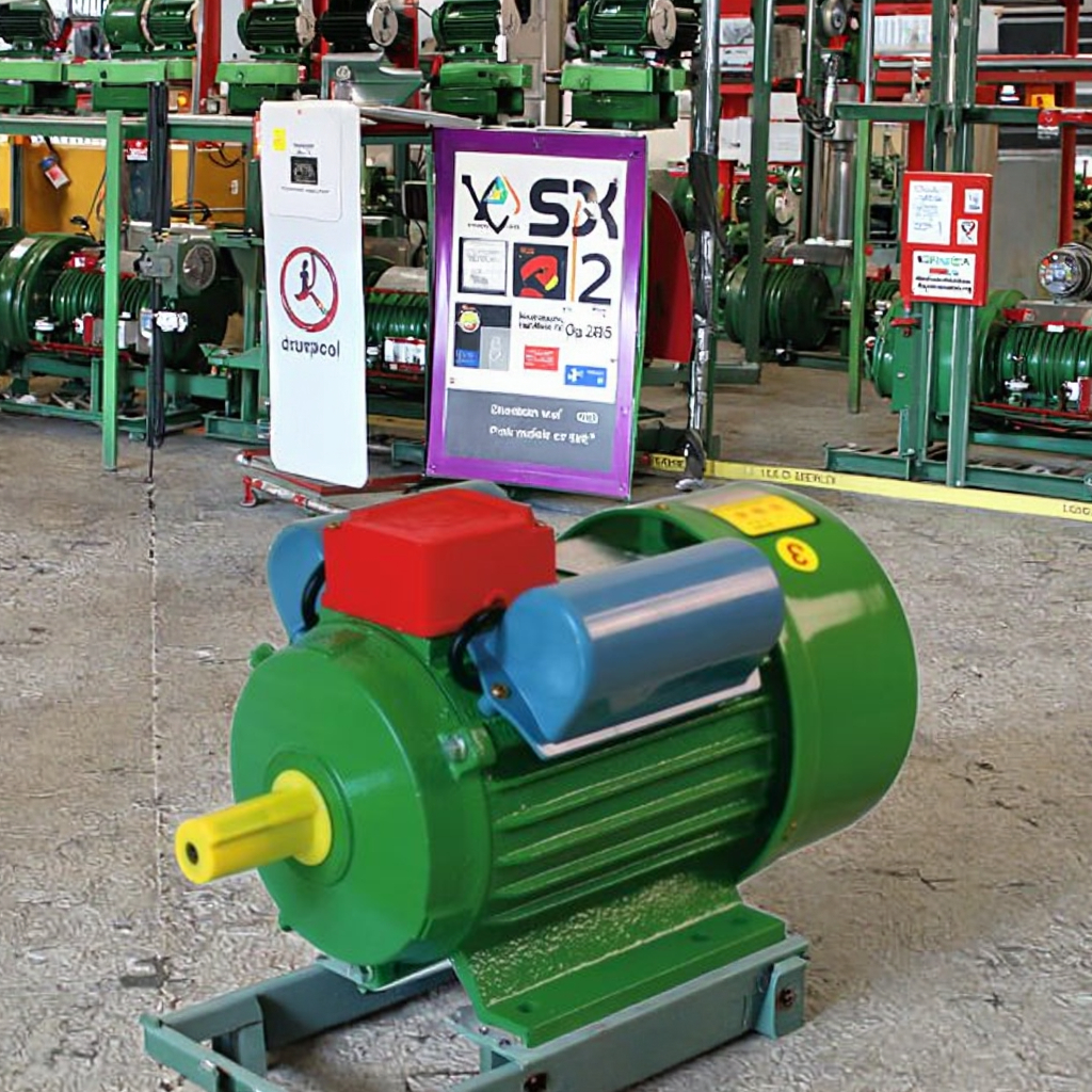 220V110v AC Motors 2.2kw 1hp Low Noise Induction Single Phase Electric Motors Factory Manufacturing