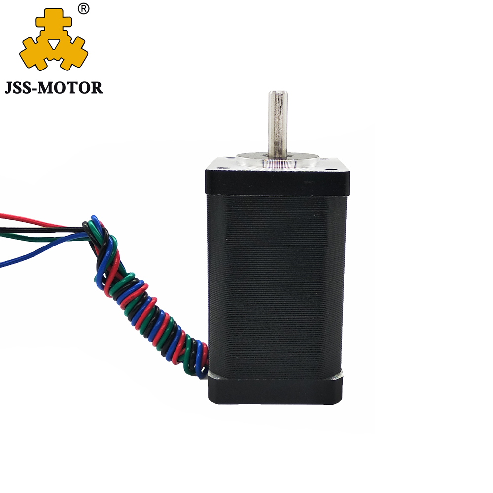 Small Oem Factory 0.9deg 1.8 Degree 35mm Nema14 Dual Hollow Shaft Linear Stepper Motor
