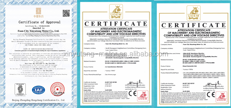 Certifications