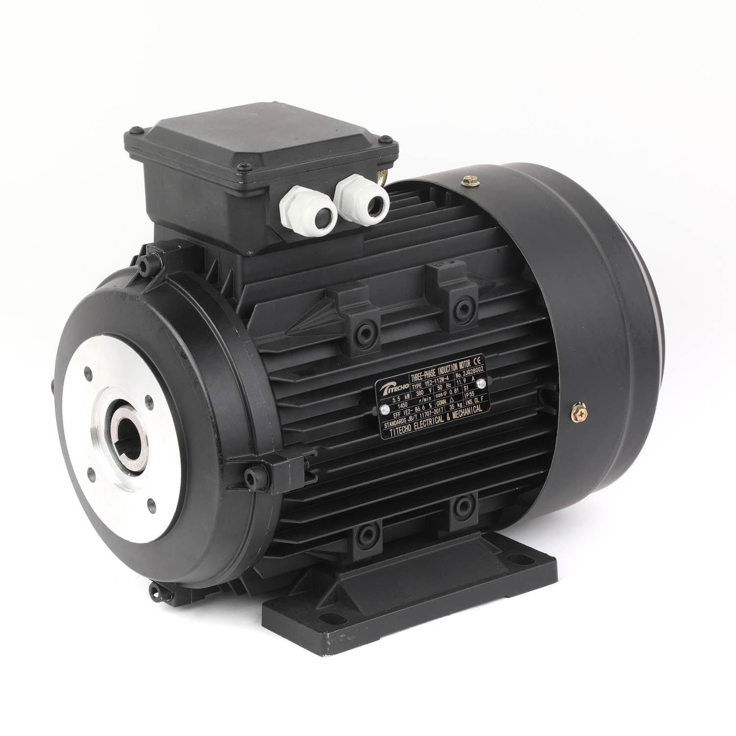 2.2kw 3kw 4kw 5.5kw 7.5kw 9kw 11kw 15kw 18.5kw Hollow Female Shaft Motor 2Hp 3Hp 4Hp 5.5Hp 7.5Hp 10Hp Three AC Electric Motor