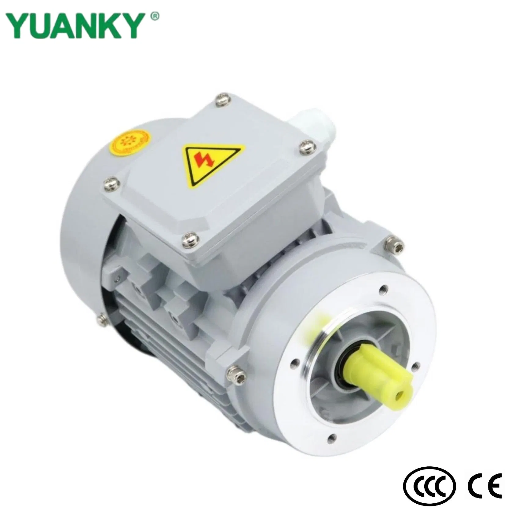 YUANKY YS Series 3-Phase Induction Motor 0.18kW-7.5kW, 1.69A-14.9A Square/Round Shell Motor