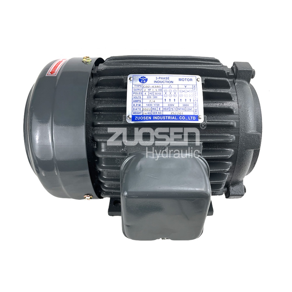 Taiwan SY Three Phase AC Induction Motor 0.75kW 1.5kW 2.2kW 3.75kW 5.5kW 7.5kW 220V 380V Industrial Horizontal Electric Motor