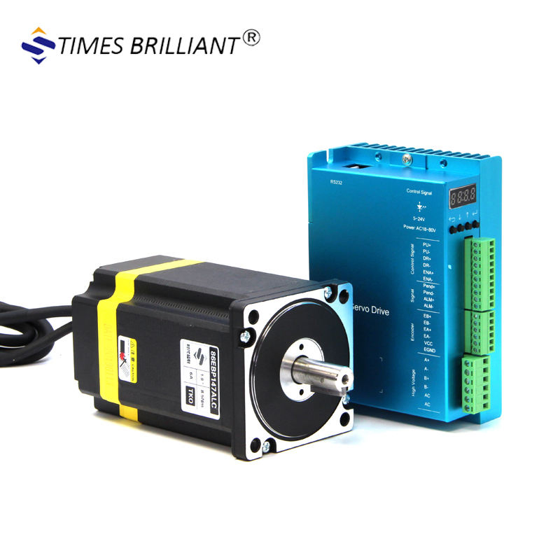 High-Torque 86ebp147alc-Tk0 2-Phase Closed Loop Stepper Motor Kit