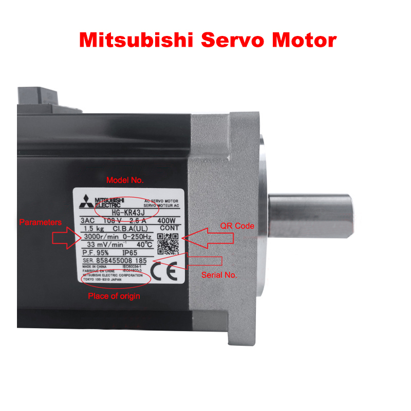 Mitsubishi Ac Servo Motor HG-SR702BJ