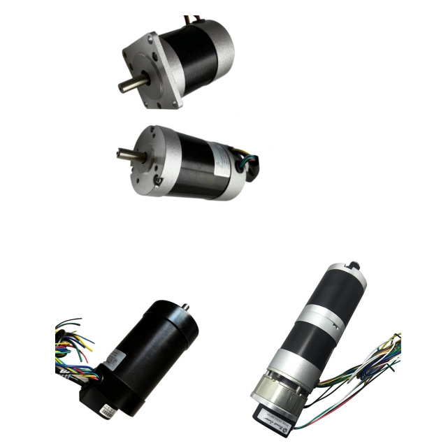 57mm High Torque Electrical Brushless DC Motor 24V 12V 36V 48V 60V 50W 100W 150W 200W Helical Planetary Gear BLDC Motor with Reducer Controller Brake Encoder