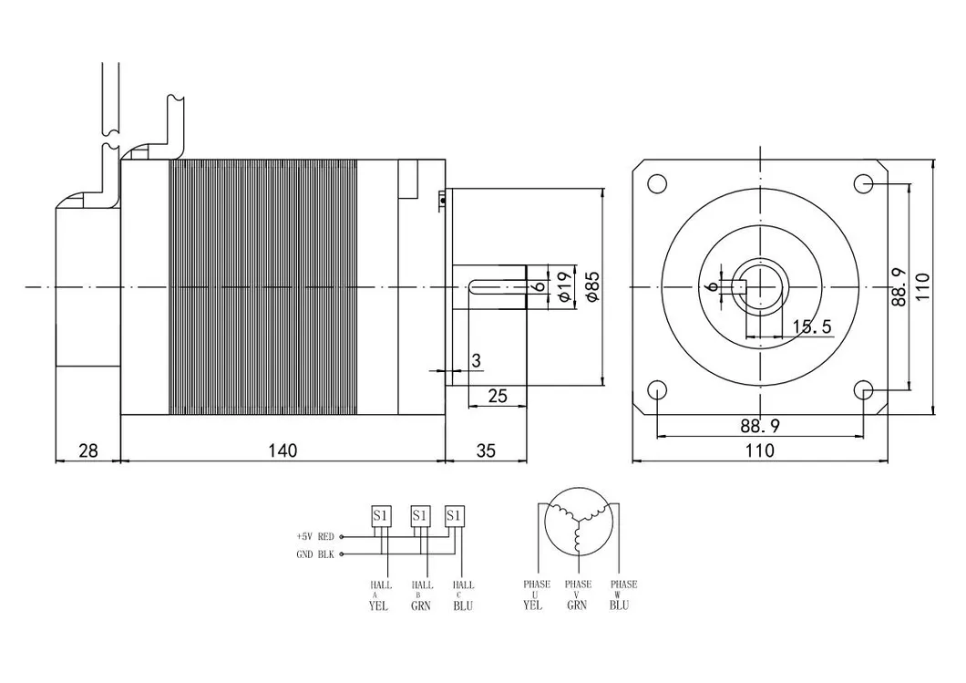 Motor Dimensions
